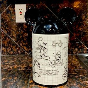 Sketchbook Mickey Mouse cookie jar